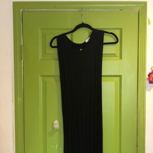 Open back maxi dress